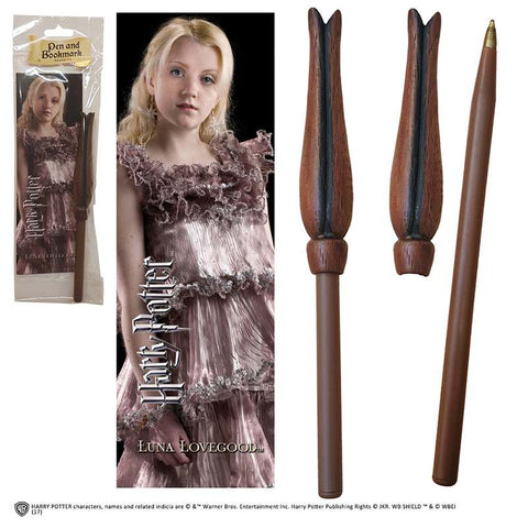 Hp Luna Lovegood Wand Pen And Bookmark