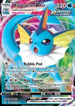 Vaporeon VMAX Immagine principale del prodotto