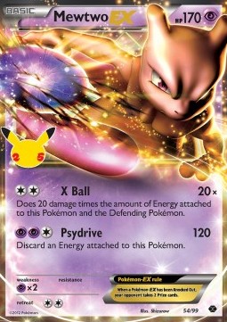 Mewtwo EX Immagine principale del prodotto