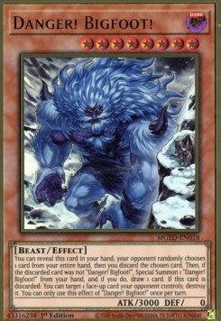 Danger! Bigfoot! (V.2 - Premium Gold Rare) Immagine principale del prodotto
