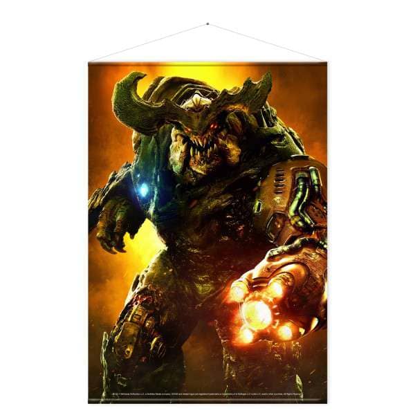 Doom Cyber Demon Wallscroll Immagine principale del prodotto