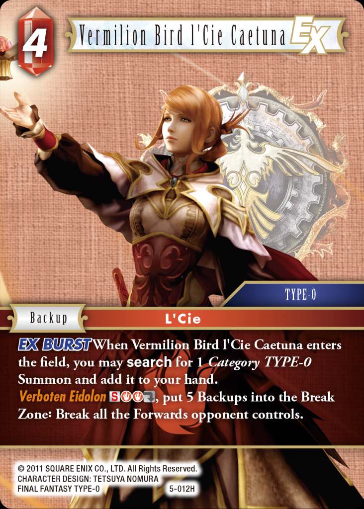 Final Fantasy TCG  [ITA] OPUS VI