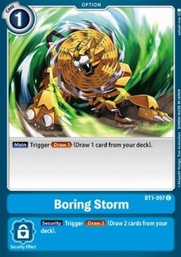 Boring Storm (BT1-097) Immagine principale del prodotto