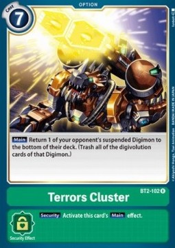 Terrors Cluster (BT2-102) Immagine principale del prodotto