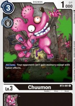 Chuumon (BT3-061) Immagine principale del prodotto