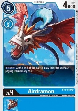 Airdramon (BT3-024) Immagine principale del prodotto