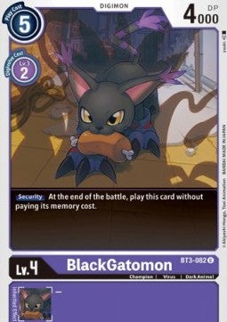 BlackGatomon (BT3-082) Immagine principale del prodotto