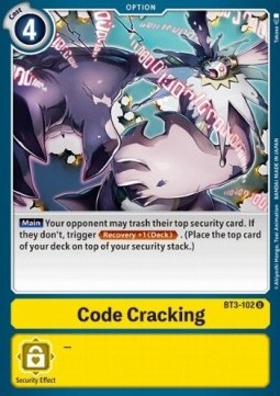 Code Cracking (BT3-102) Immagine principale del prodotto