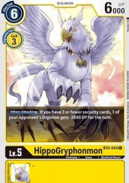 HippoGryphonmon (BT4-044)