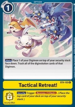 Tactical Retreat! (BT4-105) Immagine principale del prodotto