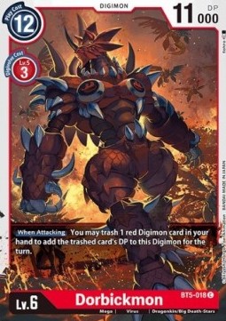 Dorbickmon (BT5-018) Immagine principale del prodotto