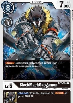 BlackMachGaogamon (BT5-068) Immagine principale del prodotto
