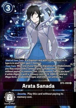 Arata Sanada (BT5-090) (V.2) Immagine principale del prodotto