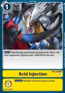 Acid Injection (BT6-099) Immagine principale del prodotto