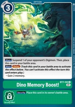 Dino Memory Boost! (BT7-102) Immagine principale del prodotto