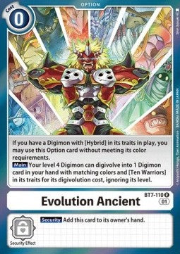 Evolution Ancien (BT7-110)