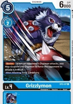 Grizzlymon (ST2-07)