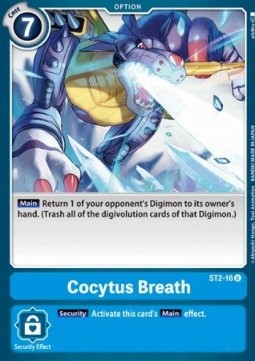Cocytus Breath (ST2-16) Immagine principale del prodotto