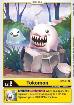Tokomon (ST3-01) Immagine principale del prodotto