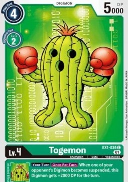 Togemon (EX1-036) Immagine principale del prodotto