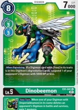 Dinobeemon (EX1-041) Immagine principale del prodotto