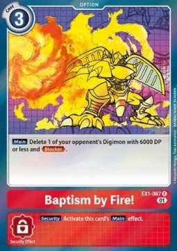Baptism of Flames! (EX1-067)