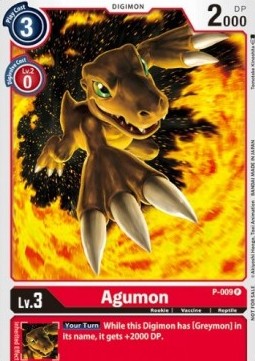 Agumon (P-009) (V.1) Immagine principale del prodotto