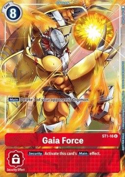 Gaia Force (ST1-16) Immagine principale del prodotto