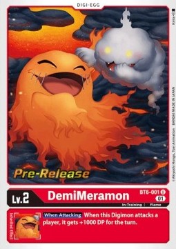 DemiMeramon (BT6-001) (V.1) Immagine principale del prodotto