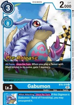 Gabumon (BT6-019)
