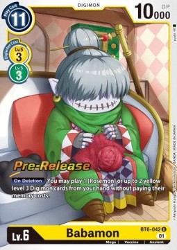Babamon (BT6-042) Immagine principale del prodotto