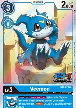Veemon (BT2-021) Immagine principale del prodotto