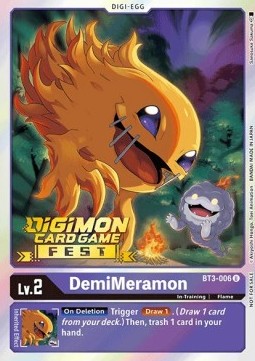 DemiMeramon (BT3-006) Immagine principale del prodotto