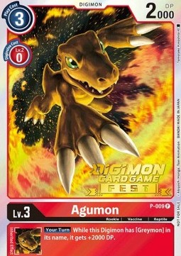 Agumon (P-009) (V.2) Immagine principale del prodotto
