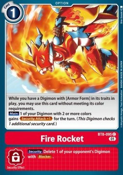 Fire Rocket (BT8-095) Immagine principale del prodotto