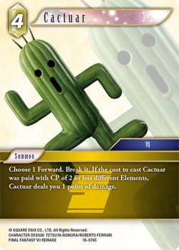 Cactuar (16-074) Immagine principale del prodotto
