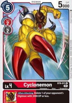 Cyclonemon (BT8-011) Immagine principale del prodotto