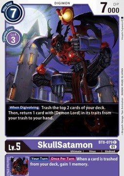 SkullSatamon (BT8-079) Immagine principale del prodotto