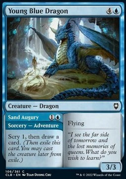 Young Blue Dragon // Sand Augury Immagine principale del prodotto