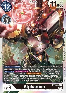Alphamon (BT9-066) (V.1) Immagine principale del prodotto