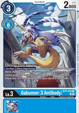 Gabumon (X Antibody) (BT9-020) (V.1) Immagine principale del prodotto