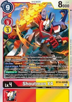 Shoutmon X4 (BT10-009) Immagine principale del prodotto