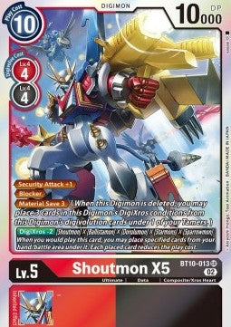 Shoutmon X5 (BT10-013) Immagine principale del prodotto