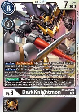DarkKnightmon (BT10-066) Immagine principale del prodotto