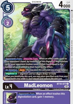 MadLeomon (BT10-077) Immagine principale del prodotto