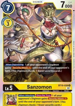 Sanzomon (BT10-038) Immagine principale del prodotto