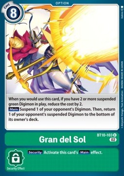 Gran del Sol (BT10-103) Immagine principale del prodotto