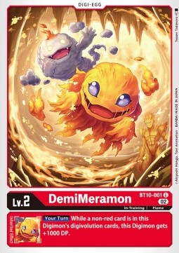 Demimeramon (BT10-001) Immagine principale del prodotto
