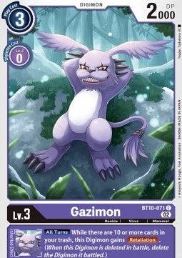 Gazimon (BT10-071) Immagine principale del prodotto