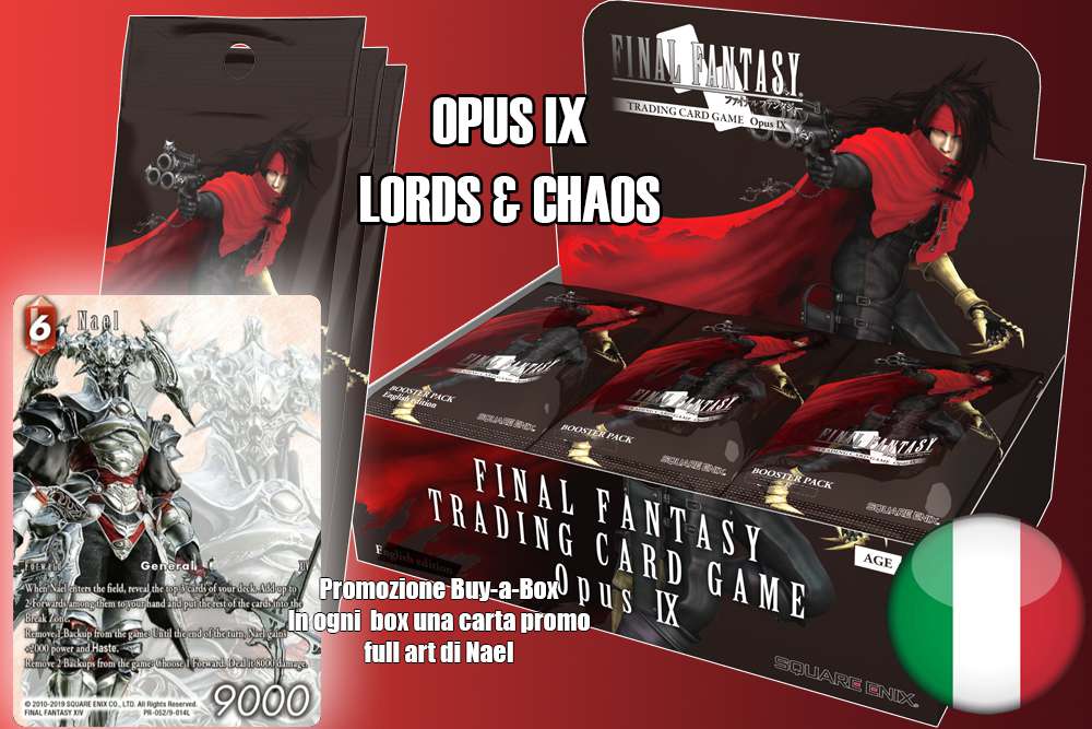 Final Fantasy TCG LORDS & CHAOS [ITA] OPUS IX Immagine principale del prodotto